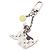 Louis Vuitton LV Dog Charm Bijou Borsa Accessorio Bianco Multicolore