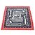 Hermès Hermes Carre 55 Disco Coaching Bandana Sciarpa Foulard Rosso Blu navy