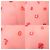 Hermès Sciarpa Hermes Carre 100 Multi-Charm Vermilion Rosa - vista 5