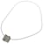 Hermès Hermes Cage d'H H-cube Metal Necklace Silvery  - view 3