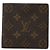 Louis Vuitton Monogram Bi-fold Wallet Braun