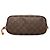 Borsa Louis Vuitton Monogram Neverfull PM Borsa Tote Marrone - vista 3