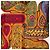 Foulard Carré 90 Festival Hermès Rosso Multicolore - vista 2