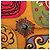 Foulard Carré 90 Festival Hermès Rosso Multicolore - vista 5