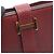 Hermès Cartera larga Hermes Bearn Soufflet en Bordeaux Roja Burdeos - vista 8