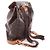 Zaino/Borsa Louis Vuitton Montsouris GM Marrone Monogramma - vista 2