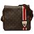Borsa a tracolla Louis Vuitton Monogram Naviglio Marrone