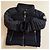 Moncler Chaqueta acolchada negra con paneles de lana Negro - vista 4