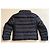 Moncler Chaqueta acolchada negra con paneles de lana Negro - vista 6