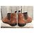 Prada Suede Chelsea Boots Brown - view 4