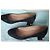 Autre Marque Marian Schwarze Wildleder Pumps Perlen Blockabsatz - Ansicht 6