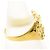 Autre Marque 18K Gelbgold-Ring mit Diamant Golden - Ansicht 2