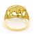 Autre Marque 18K Gelbgold-Ring mit Diamant Golden - Ansicht 3