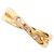 Autre Marque 18K Roségold Saphir Ring Pink Golden