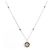 Autre Marque 18K Weißgoldkette mit Diamant Golden - Ansicht 3