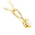 Autre Marque Collana in oro giallo 18K con diamante D'oro - vista 2