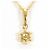 Autre Marque Collana in oro giallo 18K con diamante D'oro - vista 3