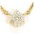 Autre Marque 18K Gelbgoldhalskette mit Diamant Golden