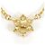 Autre Marque 18K Gelbgoldhalskette mit Diamant Golden - Ansicht 3