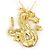Autre Marque Collana in oro giallo 18K con diamante D'oro - vista 3