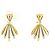 Autre Marque Orecchini a clip in platino PT900 e oro giallo 18K D'oro