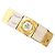 Autre Marque PT900 Platin- und Gelbgold-Ring mit Diamant Golden