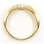 Autre Marque 18K Gelbgold-Ring mit Diamant Golden - Ansicht 2