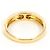 Autre Marque 18K Gelbgold-Ring mit Diamant Golden - Ansicht 3