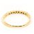 Autre Marque 18K Gelbgold-Ring mit Diamant Golden - Ansicht 3