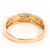 Autre Marque 18K Gelbgold-Ring mit Diamant Golden - Ansicht 3