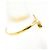 Autre Marque 18K Gelbgold-Ring mit Diamant Golden - Ansicht 2