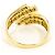 Autre Marque 18K Gelbgold-Ring mit Diamant Golden - Ansicht 3