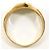 Autre Marque PT900 Platin- und 18K Gelbgold-Ring mit Diamant Golden - Ansicht 2