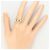 Autre Marque PT900 Platin- und 18K Gelbgold-Ring mit Diamant Golden - Ansicht 6