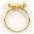 Autre Marque 18K Gelbgold-Ring mit Diamant Golden - Ansicht 2