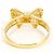 Autre Marque 18K Gelbgold-Ring mit Diamant Golden - Ansicht 3