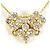 Autre Marque Collana in oro giallo 18K con diamante D'oro - vista 4