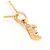 Autre Marque Collana in oro rosa 18K con zircone cubico D'oro - vista 2