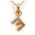 Autre Marque Collana in oro rosa 18K con zircone cubico D'oro - vista 3