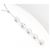 Autre Marque Collana in oro bianco 18K D'oro - vista 2
