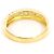 Autre Marque 18K Gelbgold-Ring mit Diamant Golden - Ansicht 4