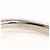 Autre Marque Anello a fascia in oro bianco 18K con diamante rosa D'oro - vista 4