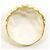 Autre Marque Bague anneau en or jaune 18K avec diamant Doré - vue 2