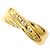 Autre Marque 18K Gelbgold-Ring mit Diamant Golden