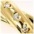 Autre Marque 18K Gelbgold-Ring mit Diamant Golden - Ansicht 2