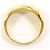 Autre Marque 18K Gelbgold-Ring mit Diamant Golden - Ansicht 3