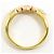 Autre Marque 18K Goldring mit Diamant Golden - Ansicht 3