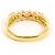 Autre Marque 18K Goldring mit Diamant Golden - Ansicht 4