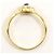 Autre Marque 18K Gelbgold-Ring mit Saphir und Diamant Golden - Ansicht 2