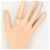 Autre Marque 18K Gelbgold-Ring mit Saphir und Diamant Golden - Ansicht 5
